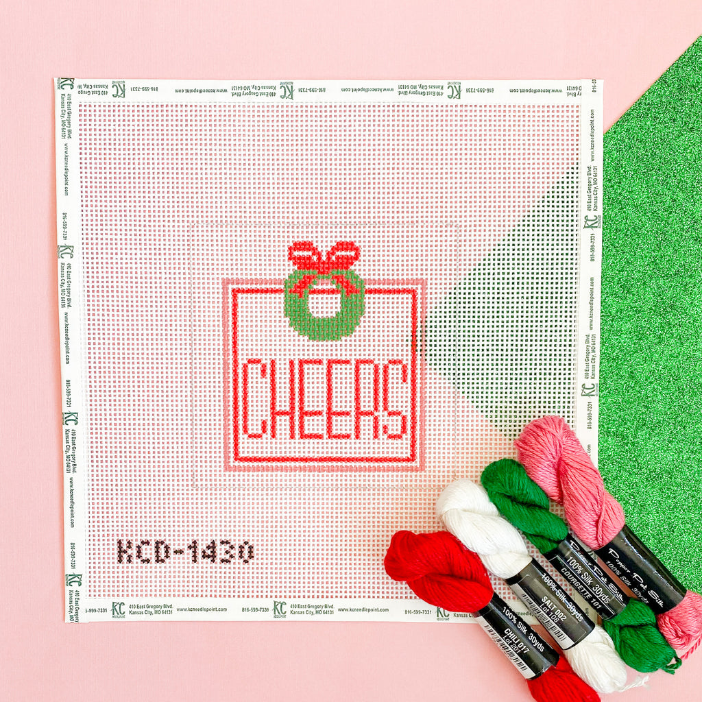 Cheers Kit - KC Needlepoint