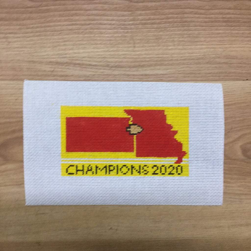 Missouri Kansas Champions 2020 - KC Needlepoint