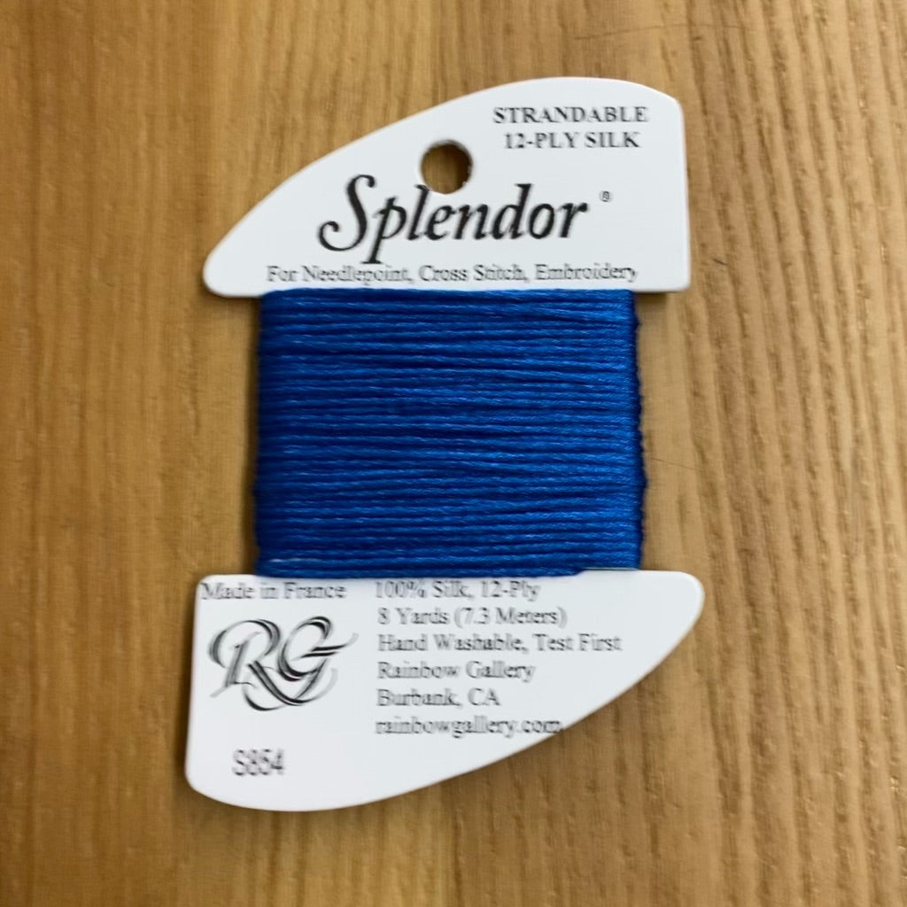 Splendor S854 Blue - KC Needlepoint
