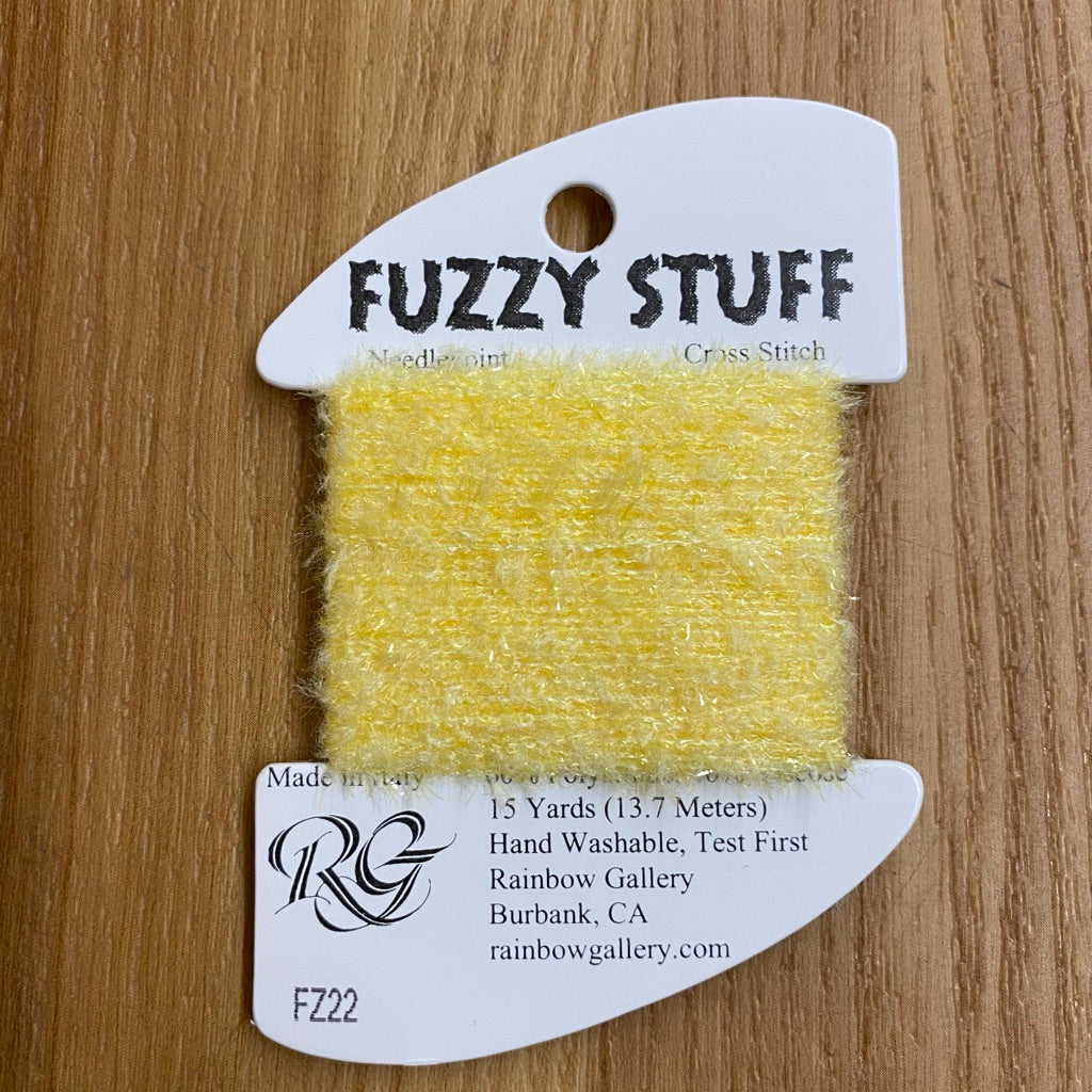 Fuzzy Stuff FZ22 Yellow - KC Needlepoint