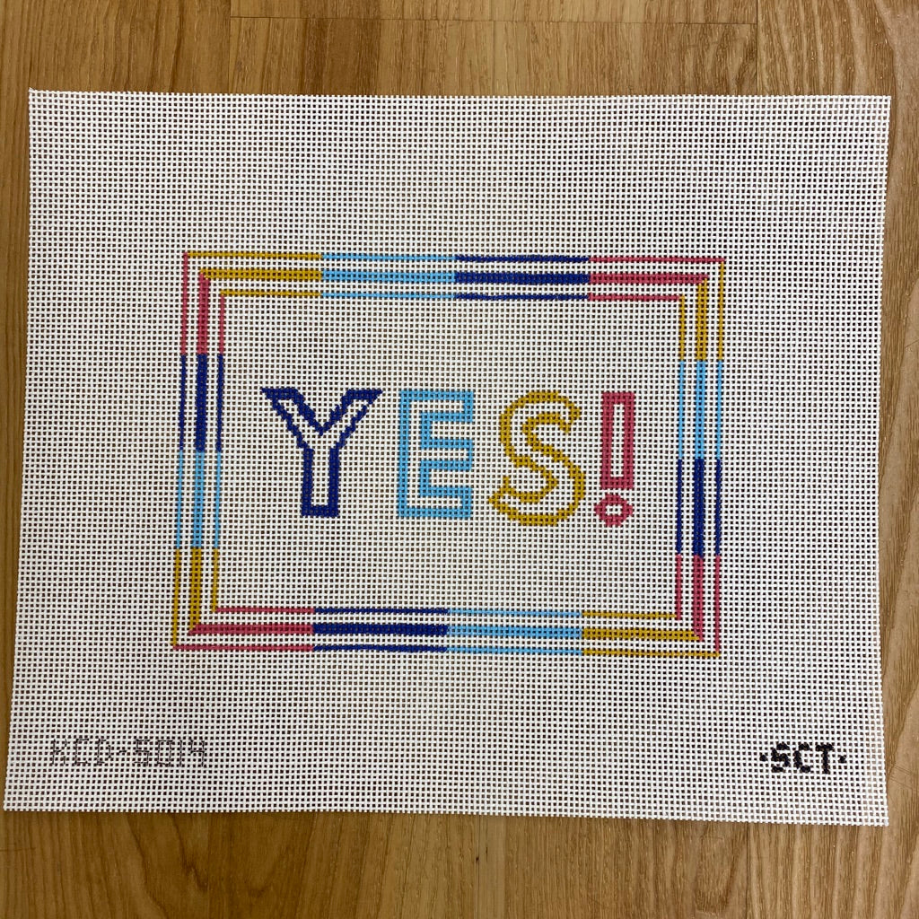 YES! Needlepoint Canvas - needlepoint