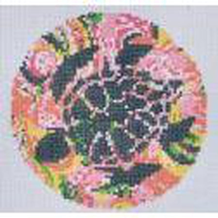 Sea Turtle Ornament Canvas - KC Needlepoint