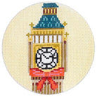 Big Ben Travel Round Canvas - KC Needlepoint