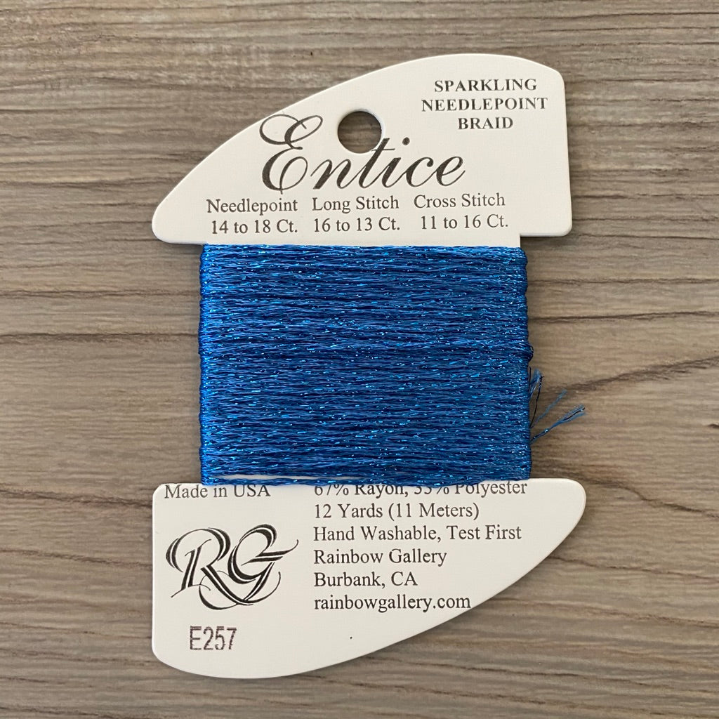 Entice E257 Classic Blue - KC Needlepoint