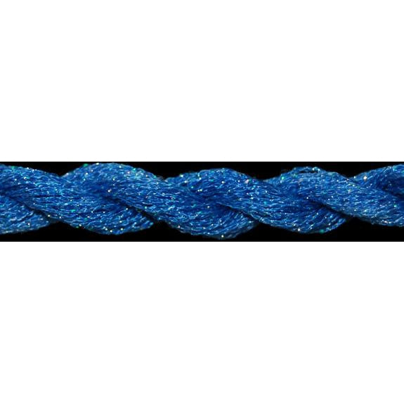 ThreadworX #12 Overdyed Metallic China Blue - KC Needlepoint