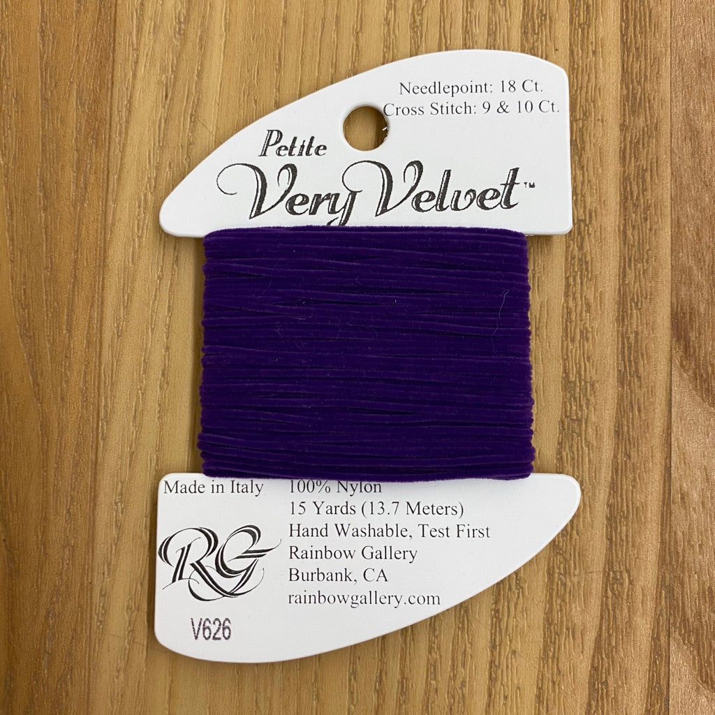 Petite Very Velvet V626 Purple - KC Needlepoint