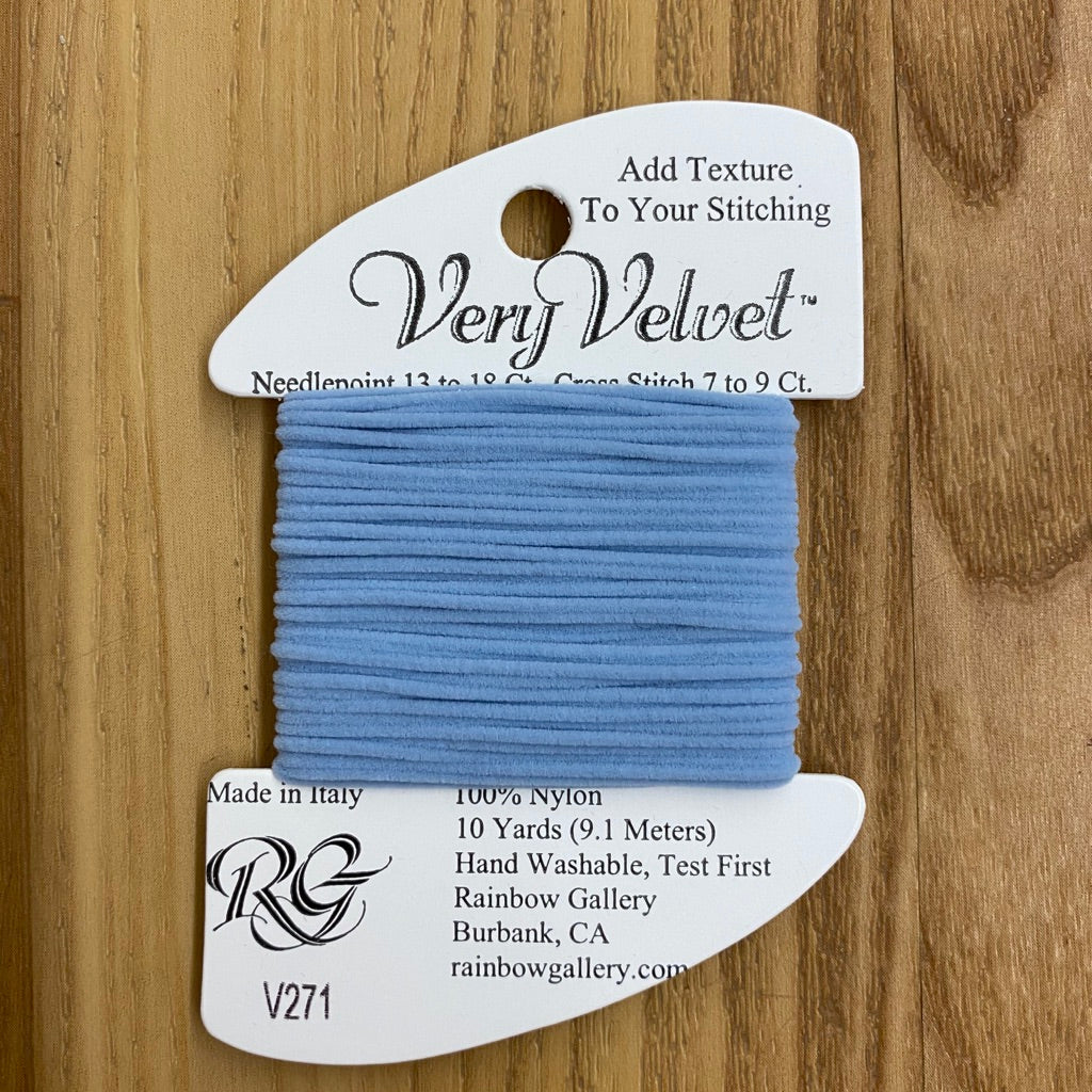 Very Velvet V271 Powder Blue - KC Needlepoint