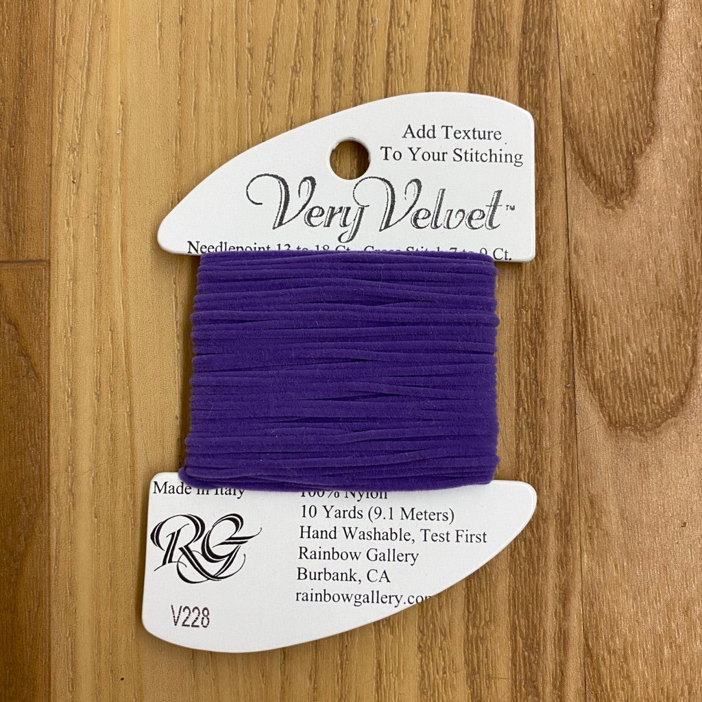 Very Velvet V228 Violet - KC Needlepoint