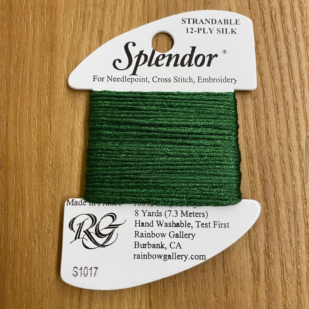 Splendor S1017 Dark Leaf Green - KC Needlepoint