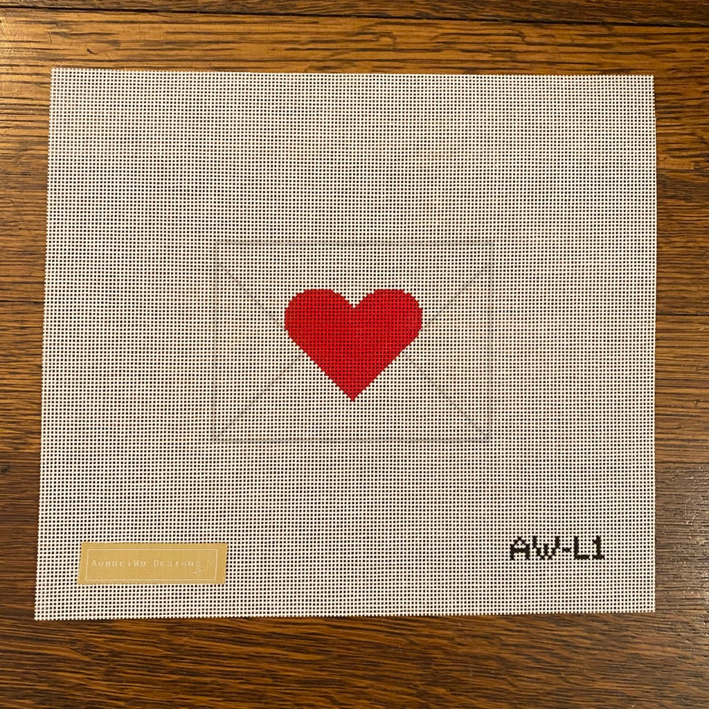 Love Letter Canvas - KC Needlepoint