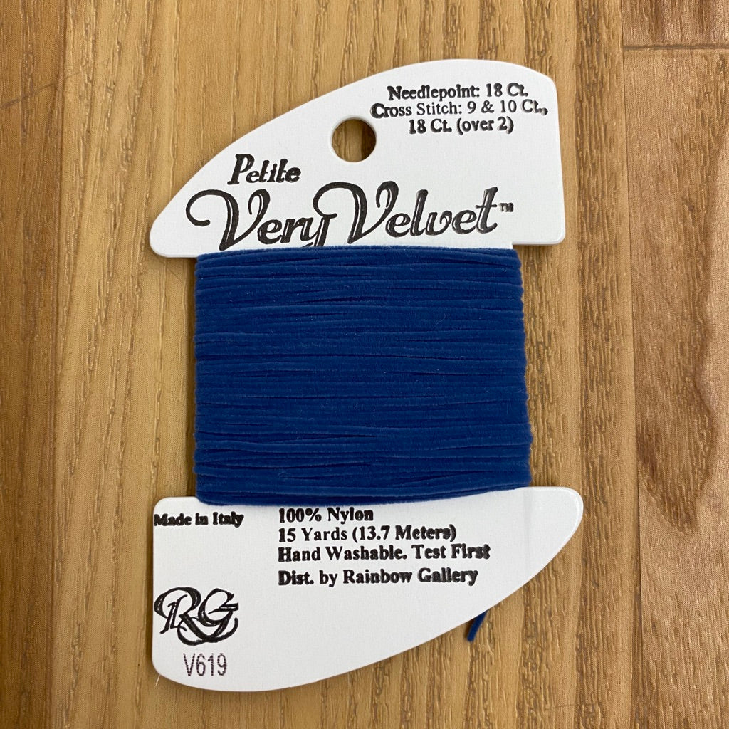 Petite Very Velvet V619 Denim - KC Needlepoint