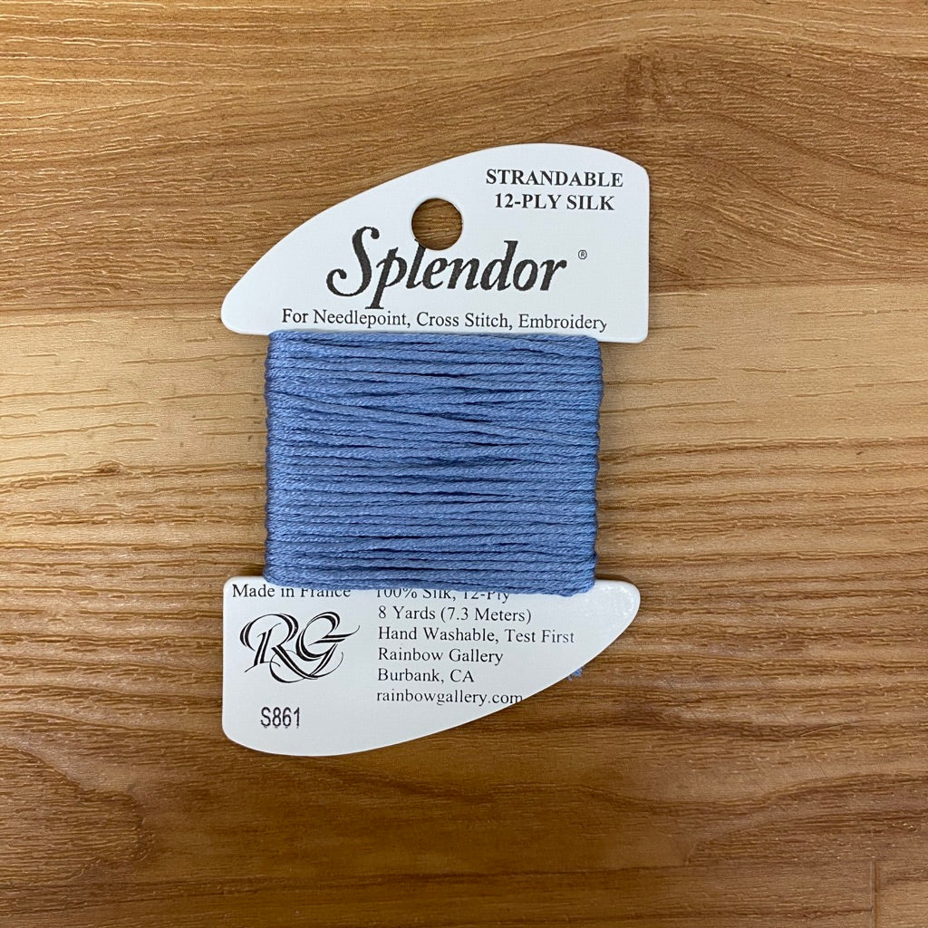 Splendor S861 Wedgwood Blue - needlepoint