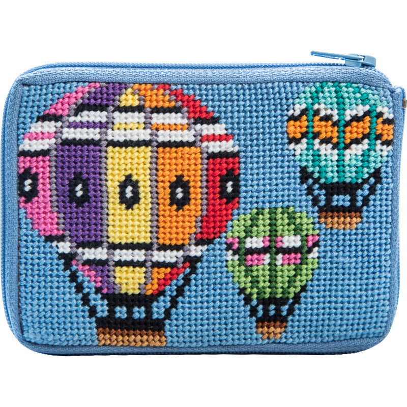 Balloons in Flight Coin Purse Kit – KC Needlepoint
