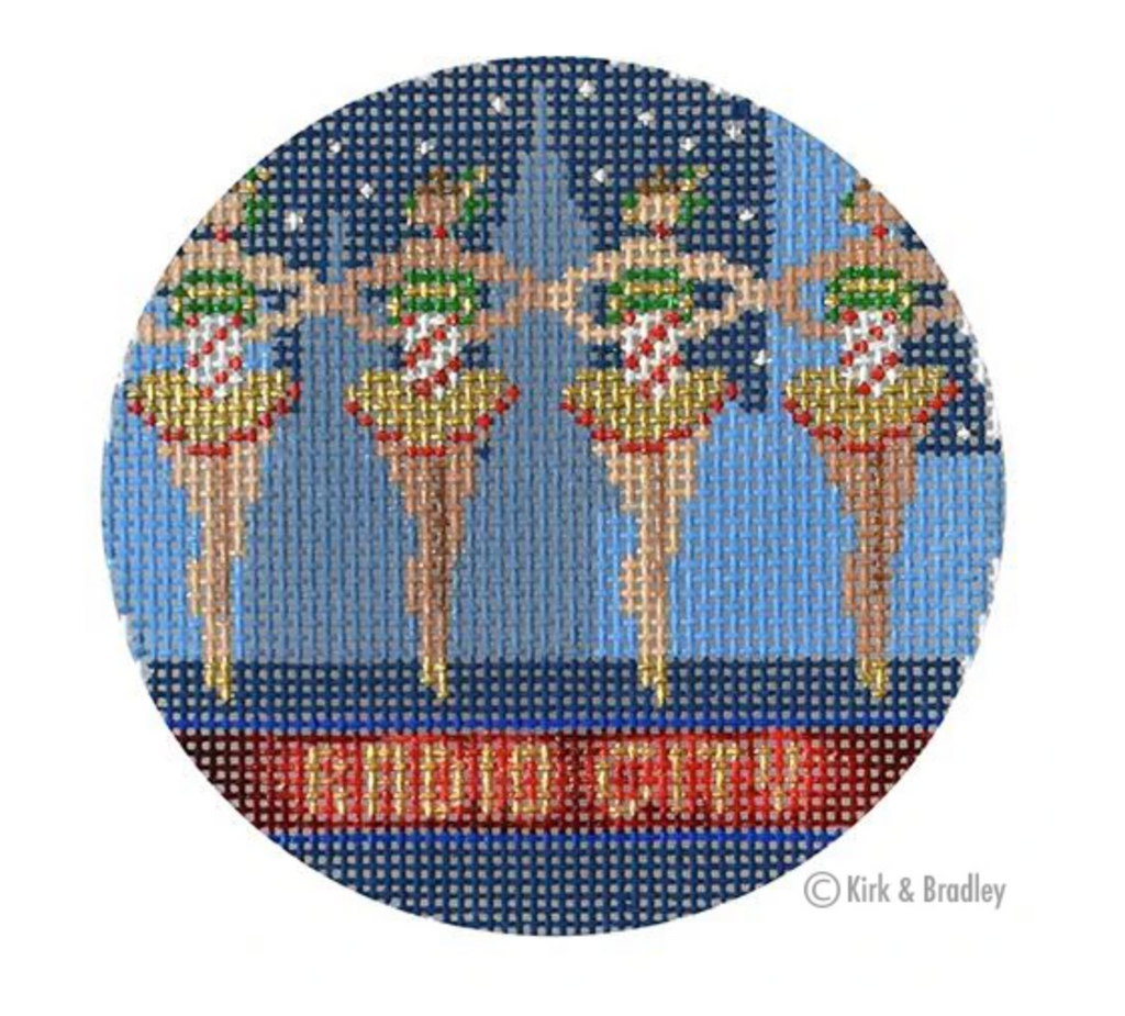 Radio City Rockettes Canvas - KC Needlepoint