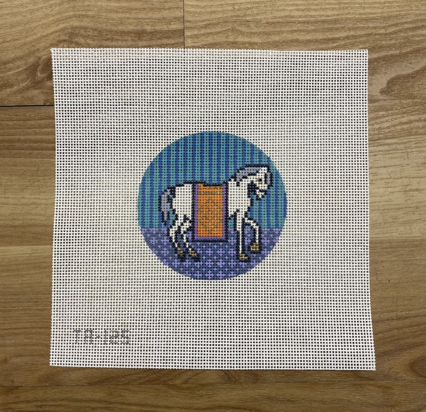 Hanne the Horse Canvas - KC Needlepoint