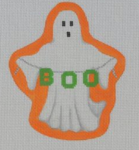 Boo Ghost Canvas - KC Needlepoint