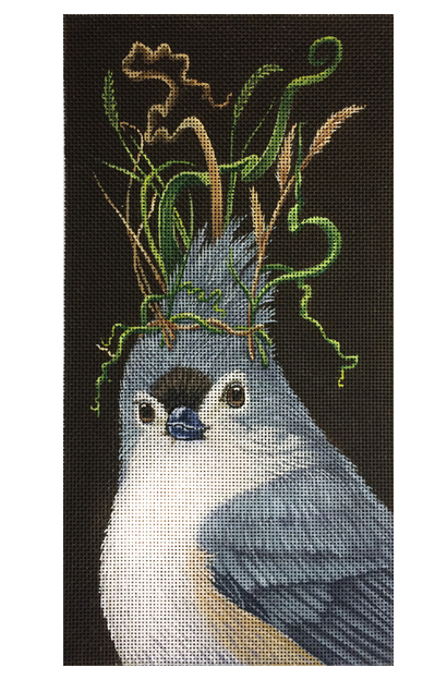 Bird Canvas ~ Three Royal Terns Shore Bird handpainted 18 mesh Needlep –  Needlepoint by Wildflowers