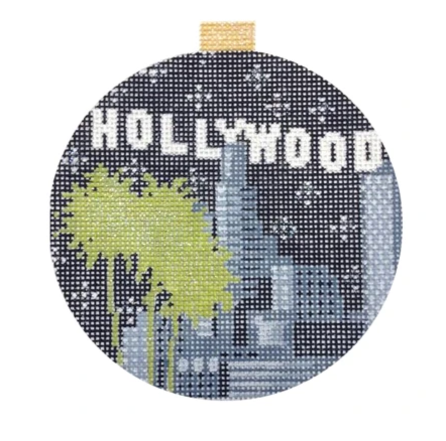 Hollywood Bauble Needlepoint Canvas - needlepoint