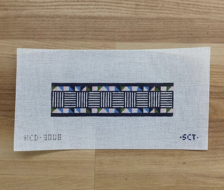 Mae Key Fob Canvas - needlepoint