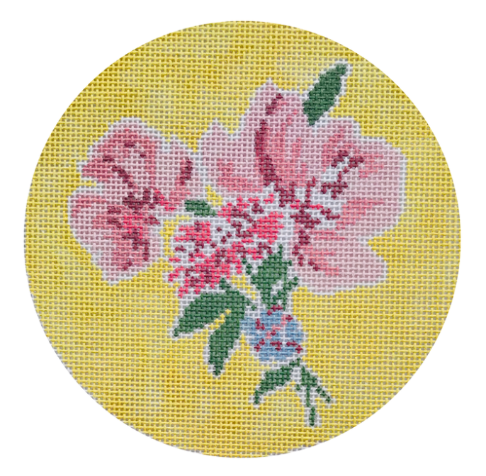 Isleboro Eve Bouquet Canvas - KC Needlepoint