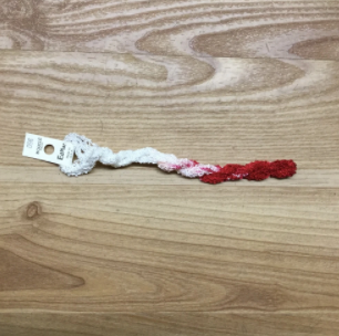 Bouclé 056 Christmas Red and White - KC Needlepoint