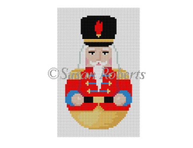 Roly Poly Soldier Canvas - KC Needlepoint