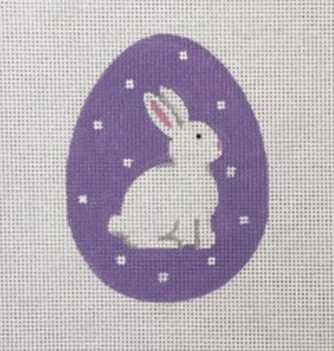Sweet Bunny Egg Canvas - KC Needlepoint