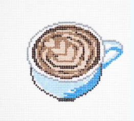 Caffe Latte Canvas - KC Needlepoint