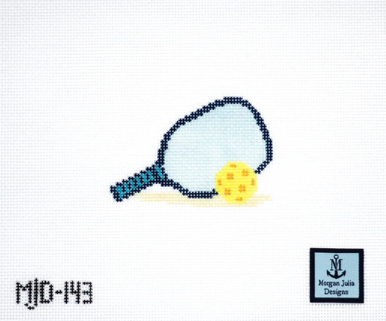 Pickleball Paddle Canvas - KC Needlepoint