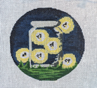 Firefly Jar Canvas - KC Needlepoint