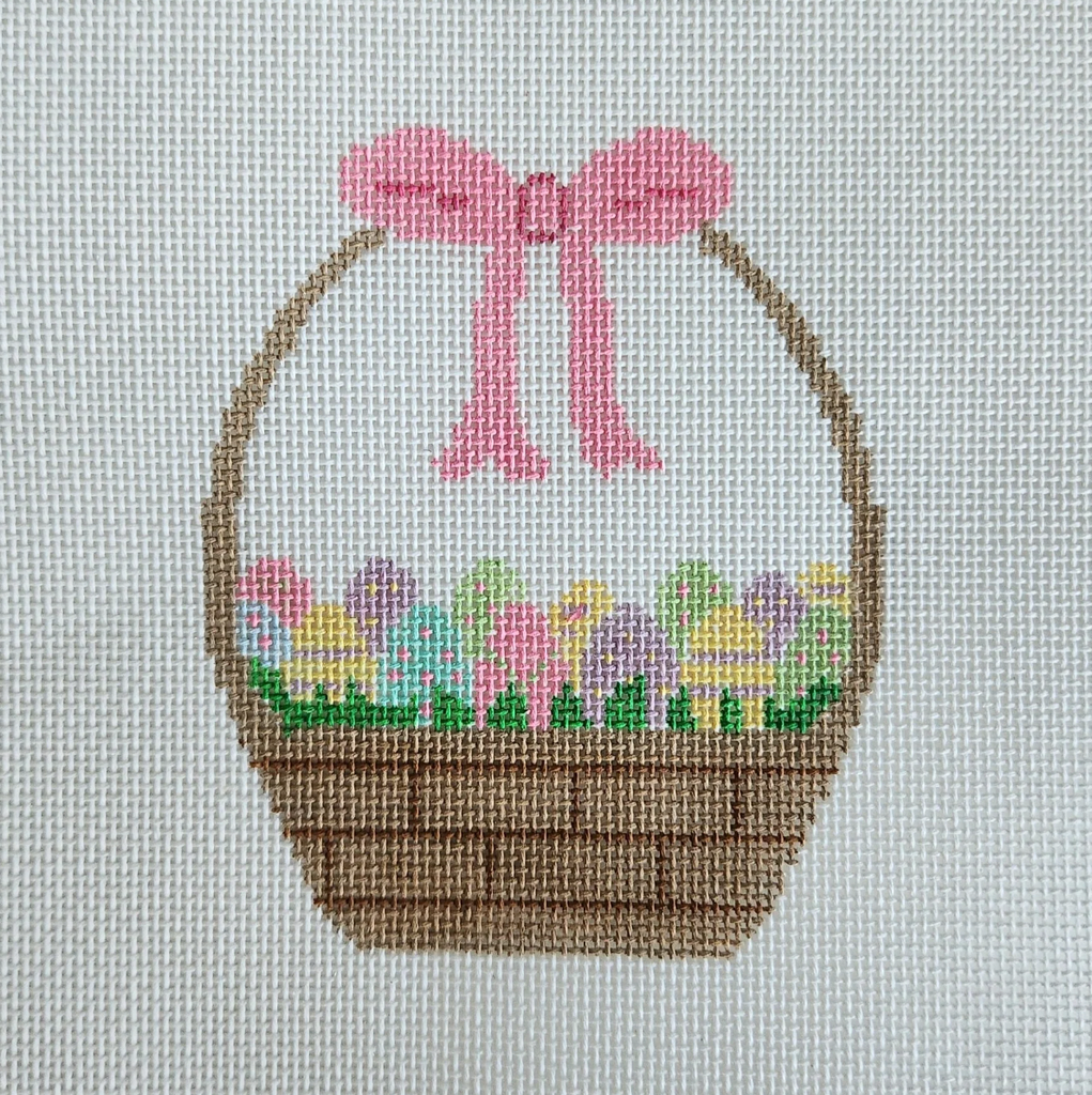 Easter Basket Canvas - KC Needlepoint