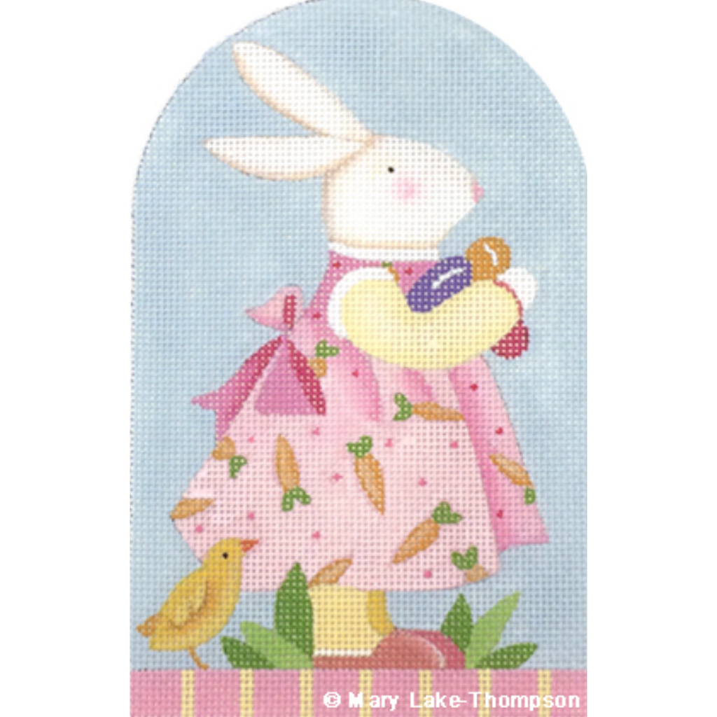 Baby Bunny Needlepoint Canvas - KC Needlepoint