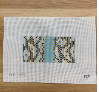 Snakeskin Insert Canvas - KC Needlepoint
