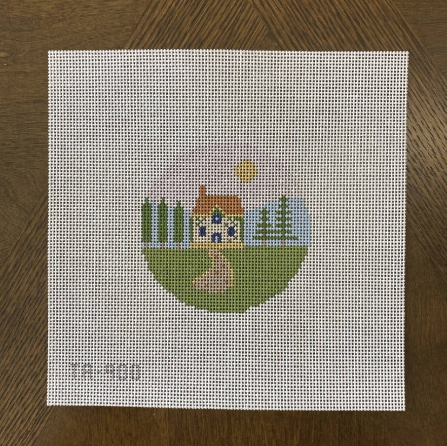 House in the Woods Kit - KC Needlepoint