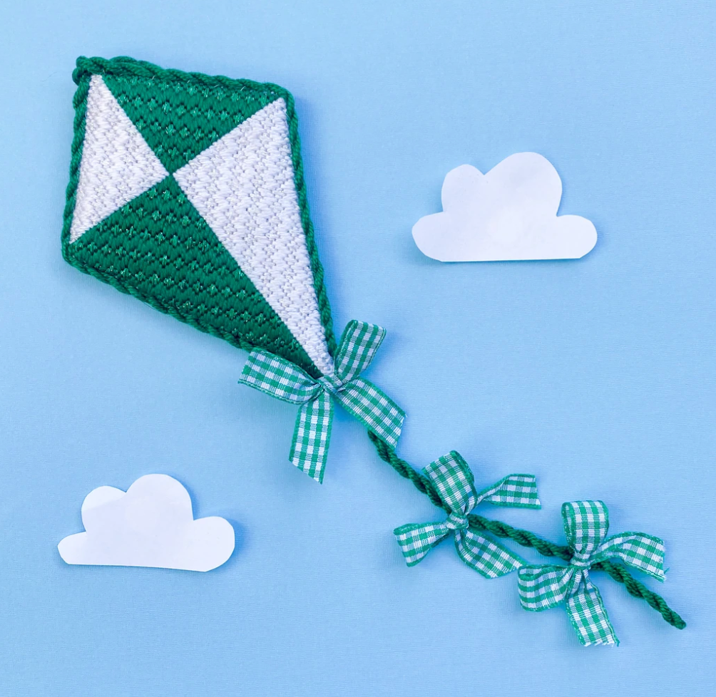 Kite Ornament Canvas - KC Needlepoint