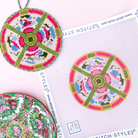 Famille Plate Canvas - KC Needlepoint