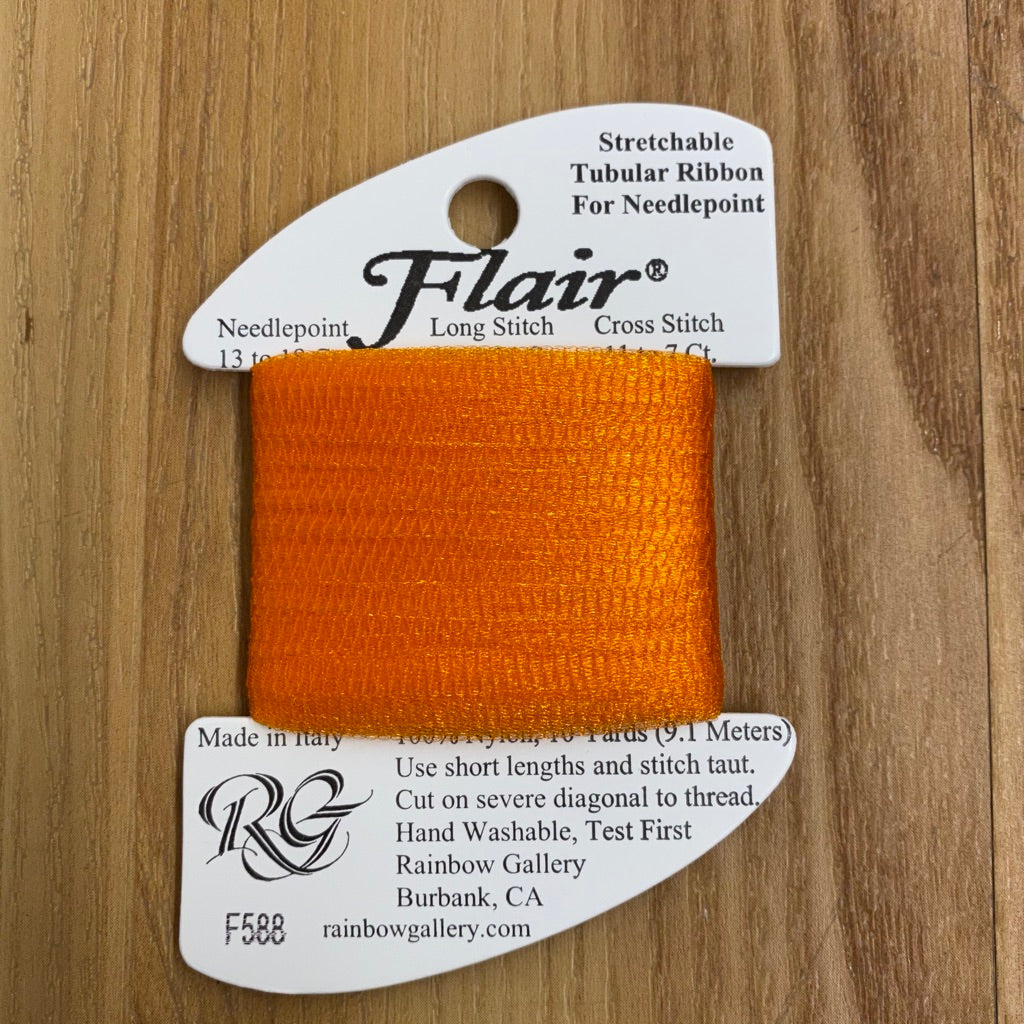 Flair F588 Pumpkin - KC Needlepoint