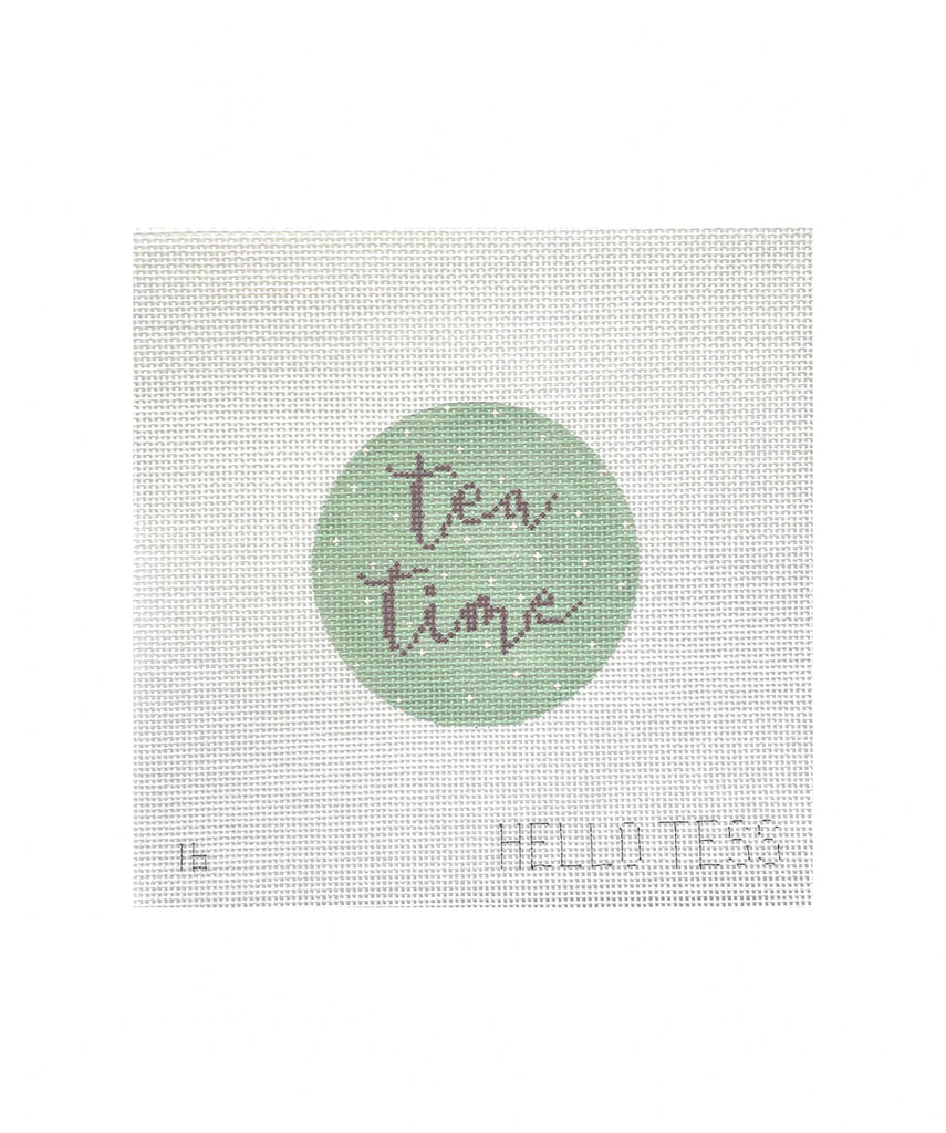 Tea Time Canvas - KC Needlepoint