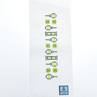 Tennis Time Key Fob Canvas - KC Needlepoint