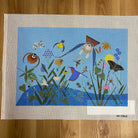 Summer Birds Canvas - KC Needlepoint