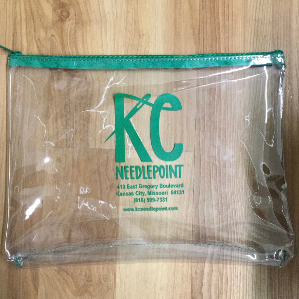 KC Needlepoint Project Bag 13 X 10 - KC Needlepoint