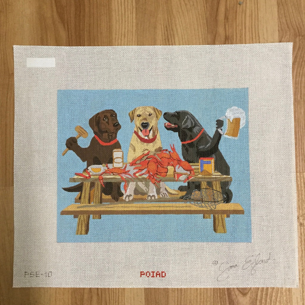 Paws for Claws Canvas - KC Needlepoint