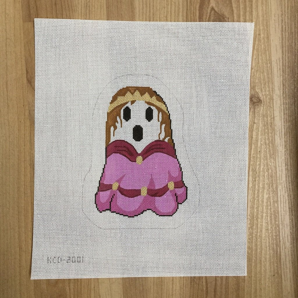 Penny the Princess Ghost - KC Needlepoint