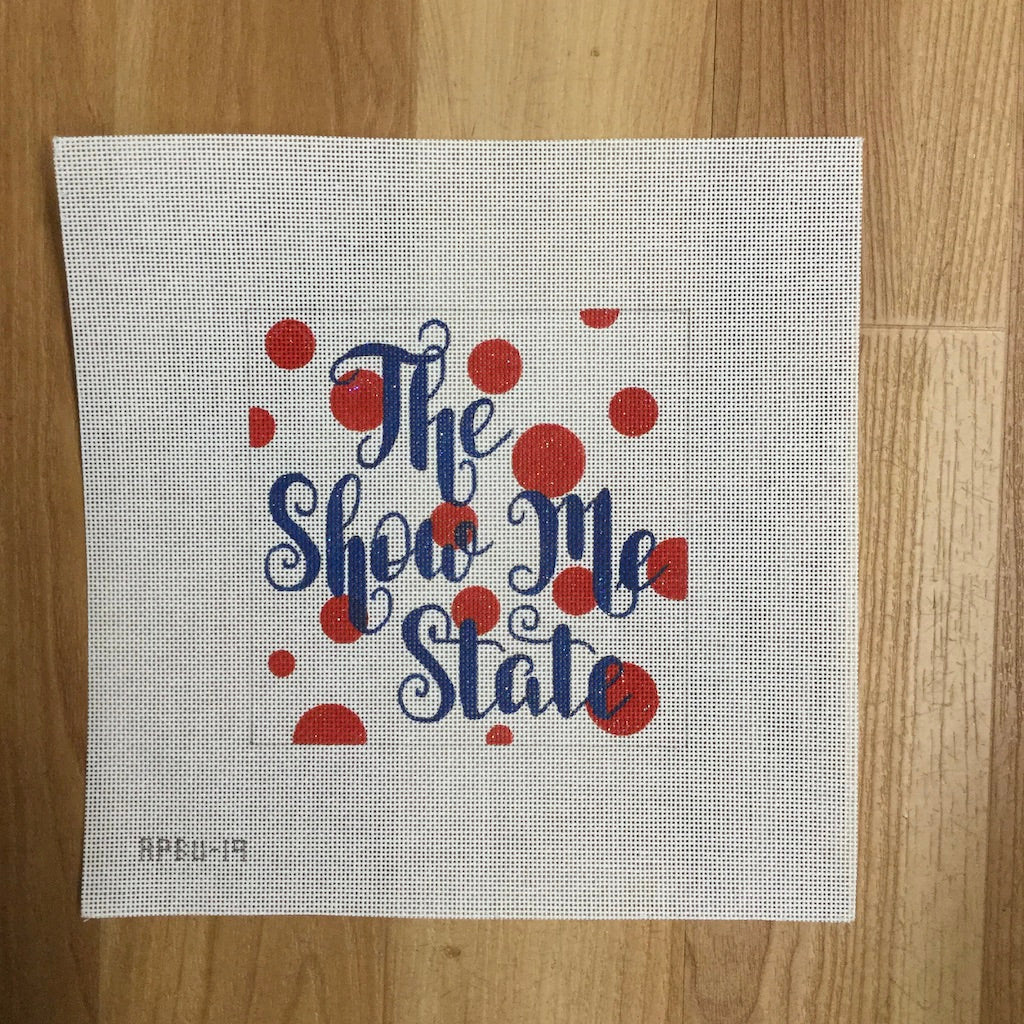 The Show Me State Canvas - KC Needlepoint