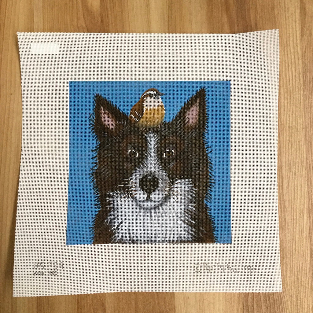Luther and Pip Needlepoint Canvas - KC Needlepoint