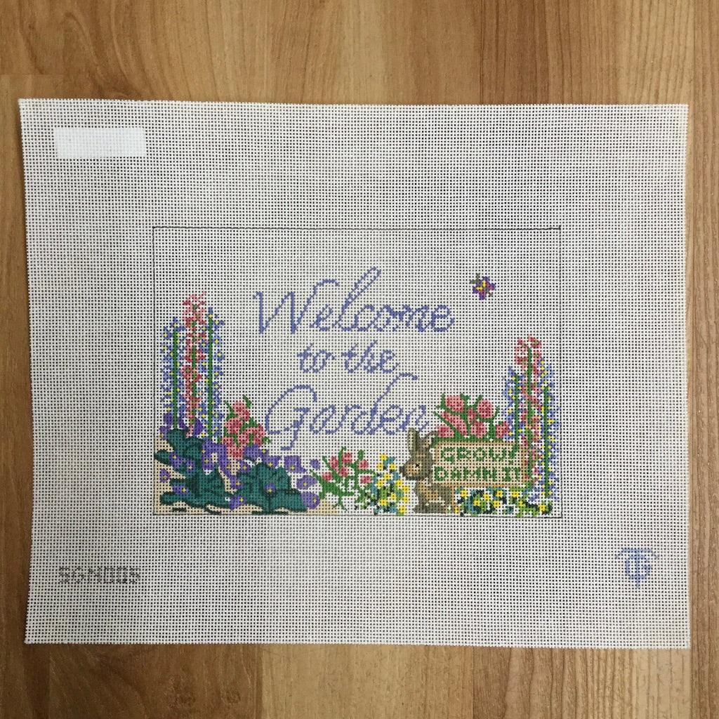 Welcome to the Garden Canvas - KC Needlepoint