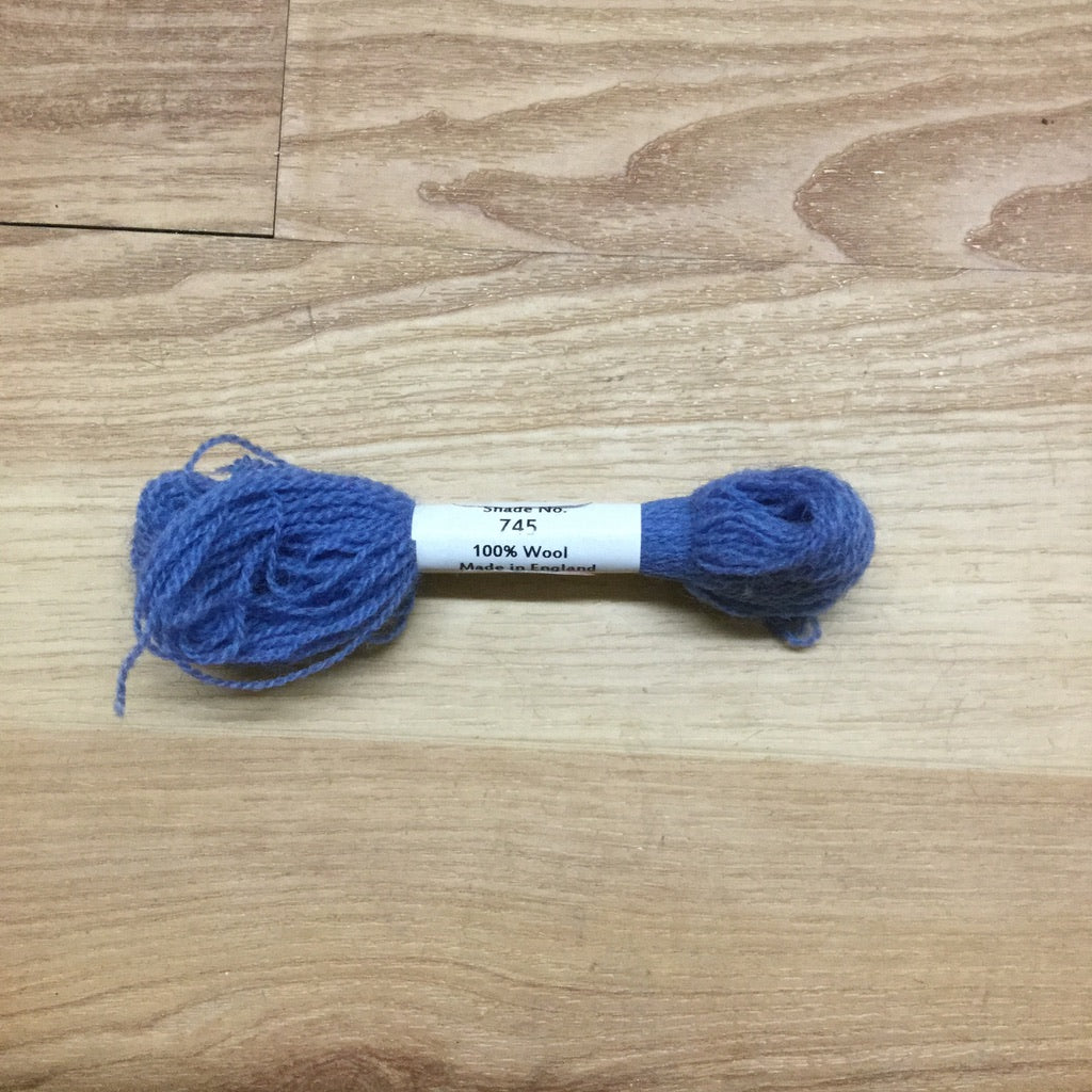 Appleton Crewel Wool 745 Bright China Blue - KC Needlepoint