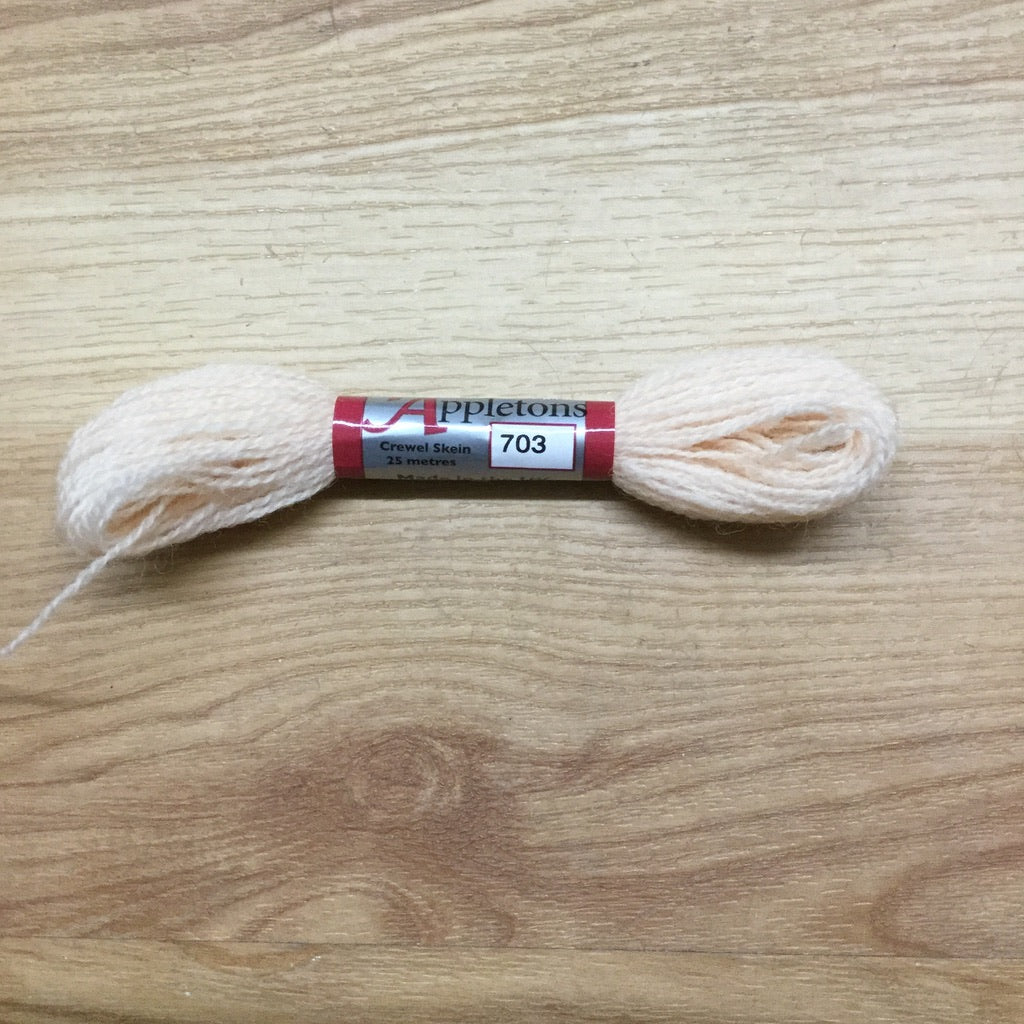 Appleton Crewel Wool 703 Flesh Tints - KC Needlepoint