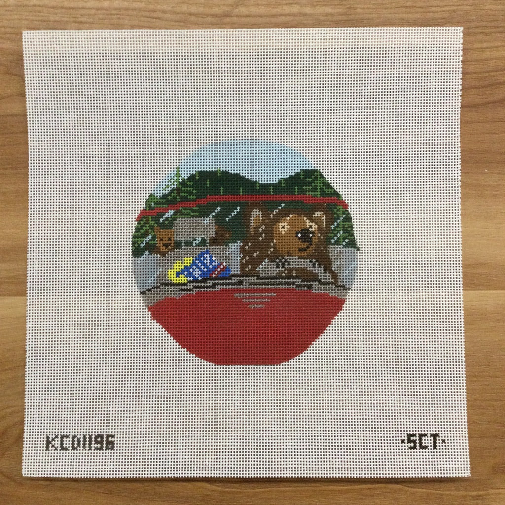 Drive Safely Canvas - needlepoint