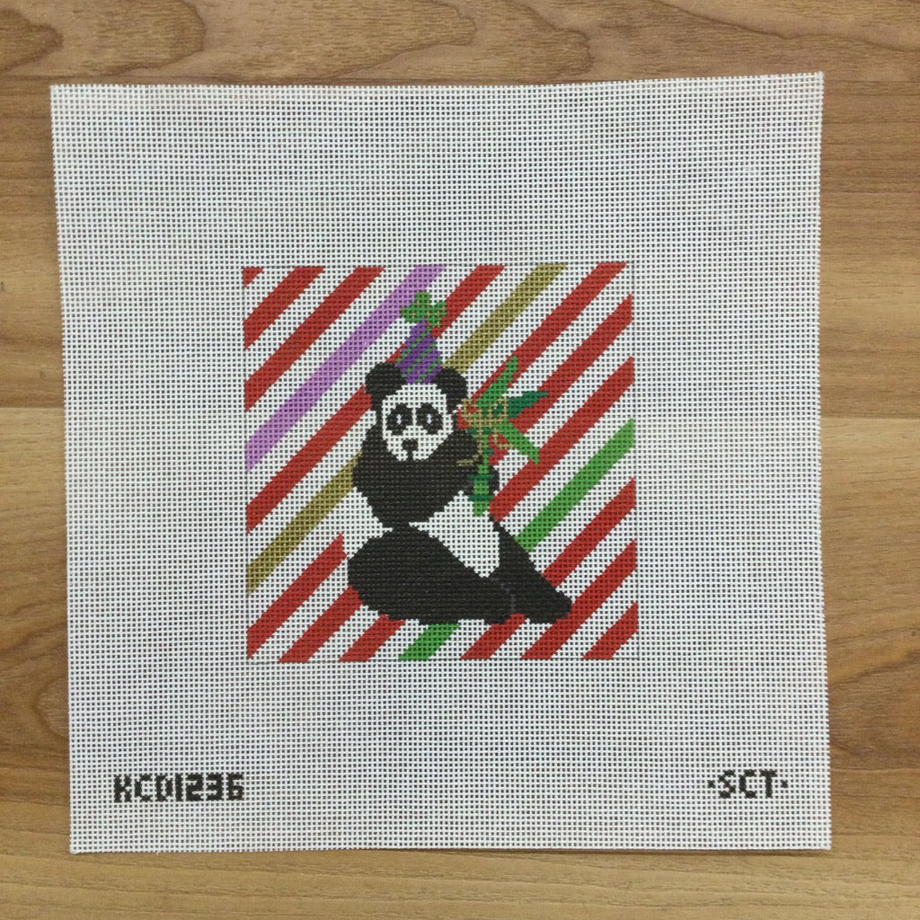 Party Panda Canvas - KC Needlepoint